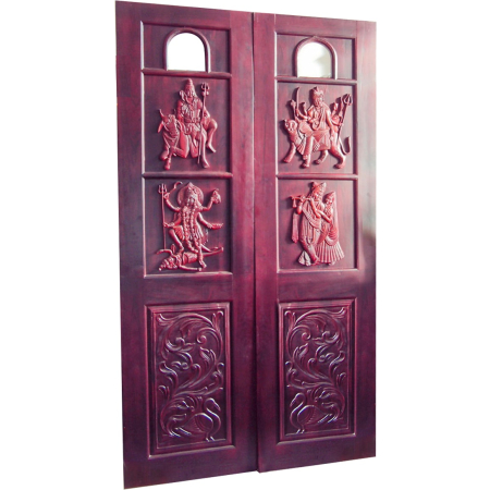 Teak door 006
